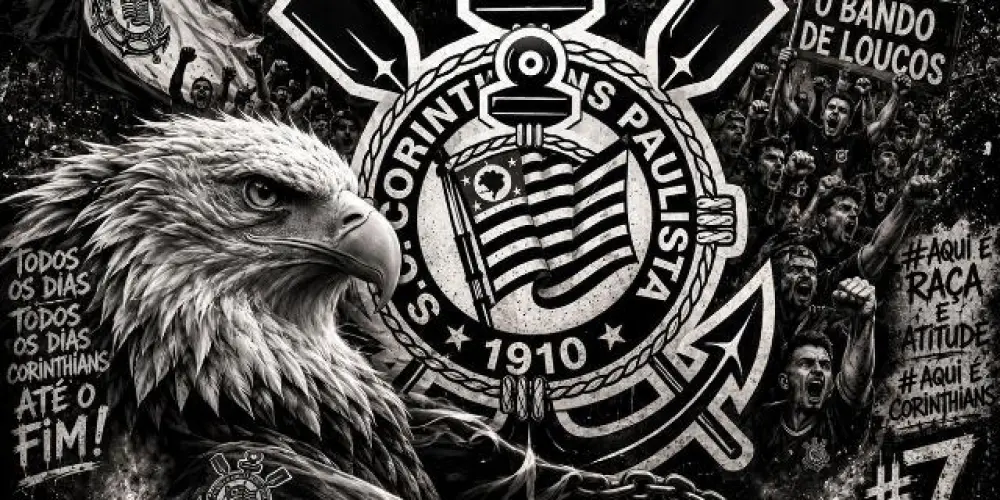 Imagem do grupo de WhatsApp 𝐕𝐚𝐢 𝐂𝐨𝐫𝐢𝐧𝐭𝐡𝐢𝐚𝐧𝐬 🤍🖤🦅