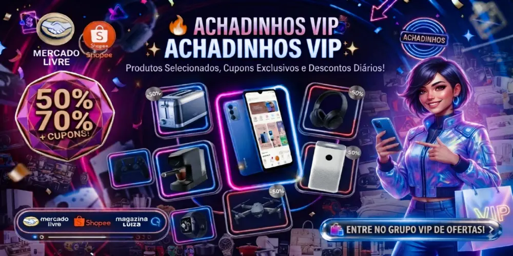 Imagem do grupo de WhatsApp 🛒𝐀𝐂𝐇𝐀𝐃𝐈𝐍𝐇𝐎𝐒 𝐕𝐈𝐏🛍️