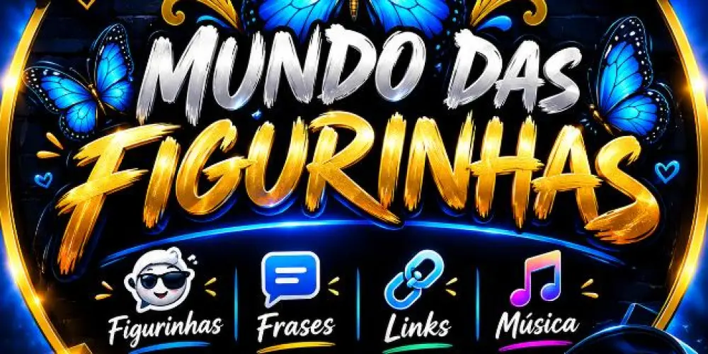Imagem do grupo de WhatsApp 🦋 𝐌𝐔𝐍𝐃𝐎 𝐃𝐀𝐒 𝐅𝐈𝐆𝐔𝐑𝐈𝐍𝐇𝐀𝐒 🦋 | 🎶 🅕🅡🅐🅢🅔🅢 • 🅛🅘🅝🅚🅢 • 🅜🅤́🅢🅘🅒🅐