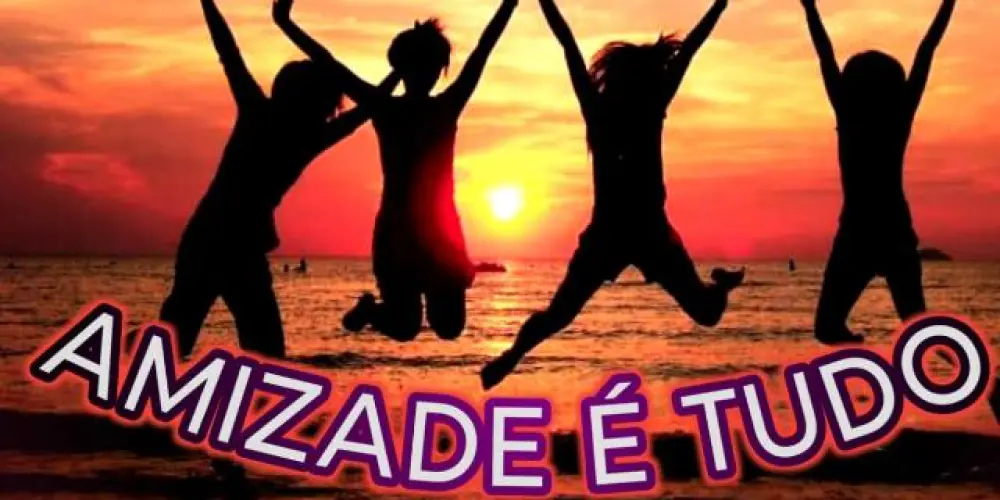 Imagem do grupo de WhatsApp A amizade  é tudo