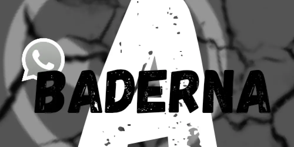 Imagem do grupo de WhatsApp A Baderna