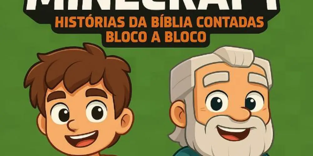 Imagem do grupo de WhatsApp A BÍBLIA NO MINECRAFT
