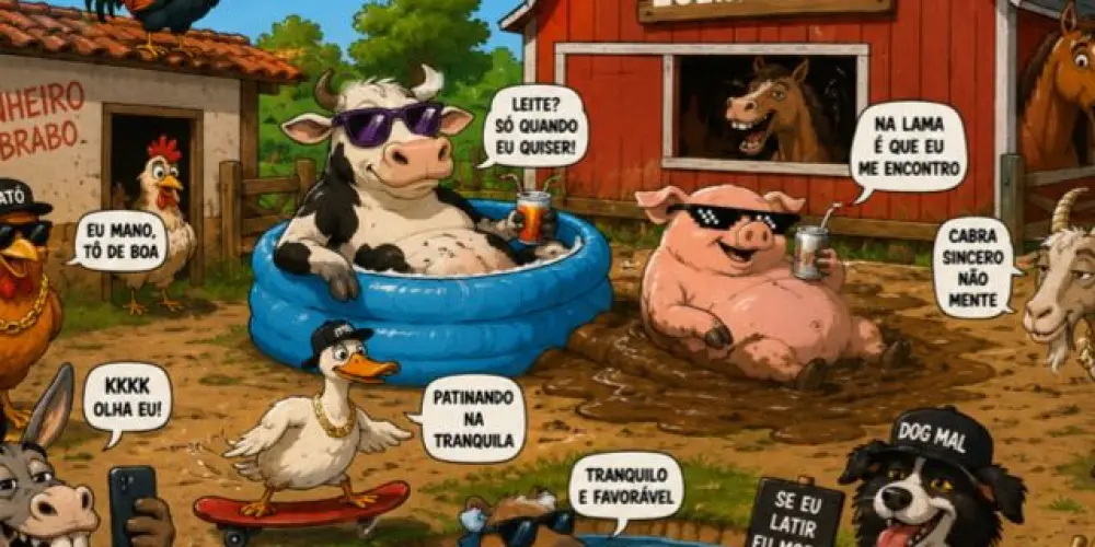 Imagem do grupo de WhatsApp A FAZENDA ( GRUPO DE IMITAR QUALQUER ANIMAL)