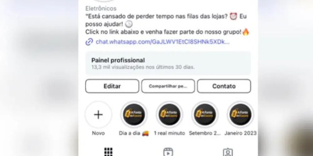 Imagem do grupo de WhatsApp A Fonte Xiaomi