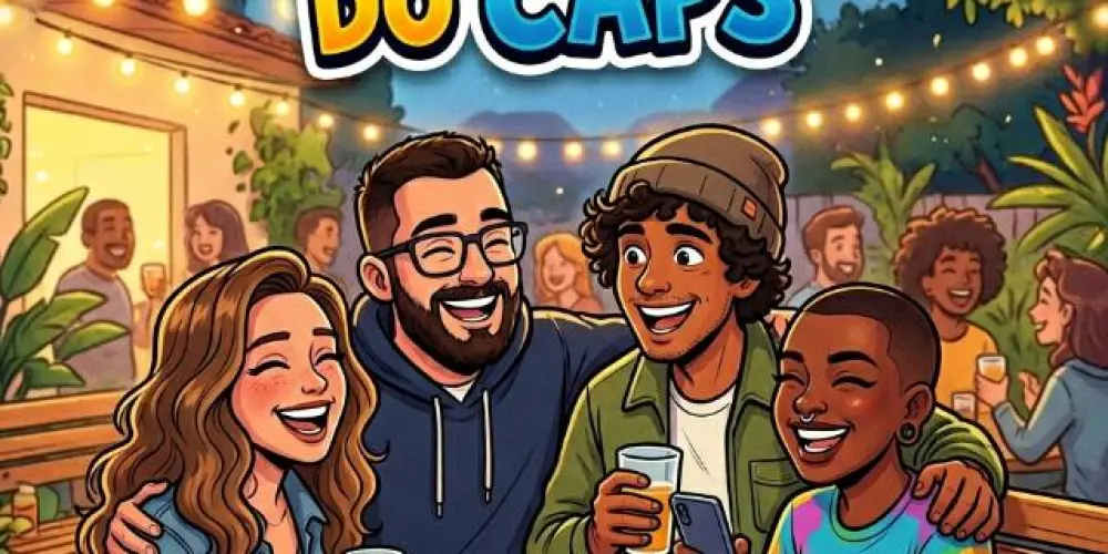 Imagem do grupo de WhatsApp A TROPA DO CAPS