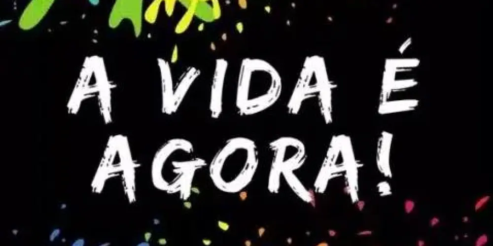 Imagem do grupo de WhatsApp A vida é agora
