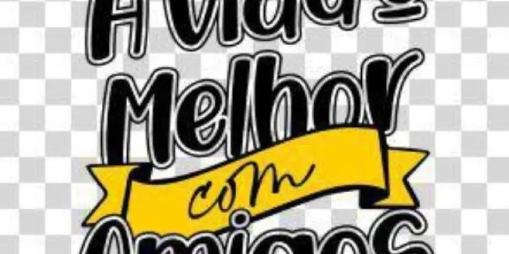 Imagem do grupo de WhatsApp A vida é melhor com amigos