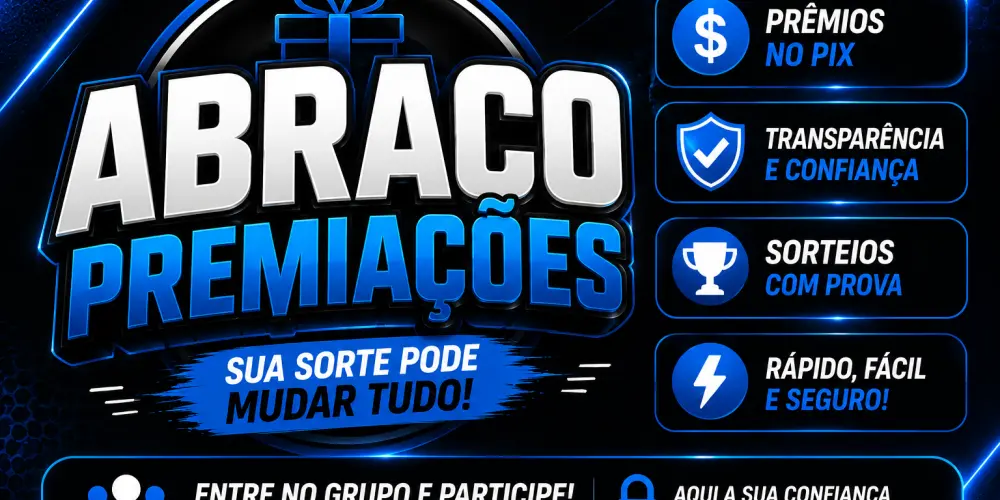 Imagem do grupo de WhatsApp Abraço Premiações 🍀🤑#2