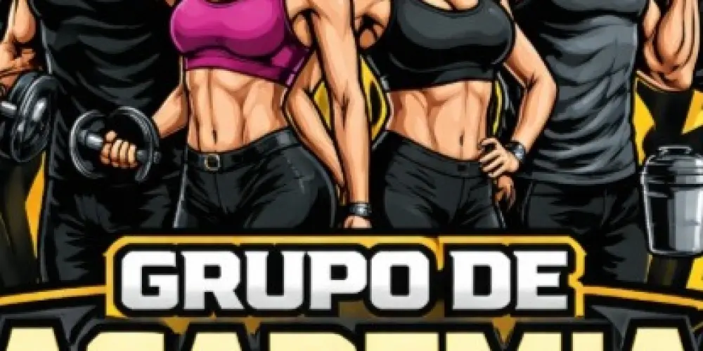 Imagem do grupo de WhatsApp Academia