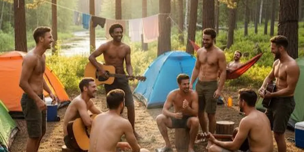 Imagem do grupo de WhatsApp 🏕️Acamp’s Gay DF/GO🔥