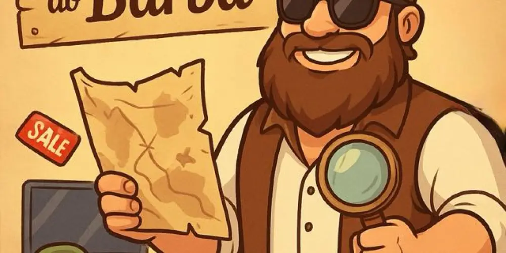 Imagem do grupo de WhatsApp Achadinhos do Barba