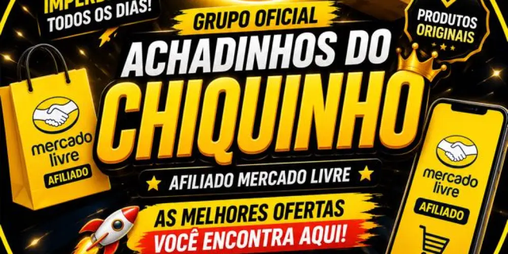 Imagem do grupo de WhatsApp ACHADINHOS DO CHIQUINHO 🛒
