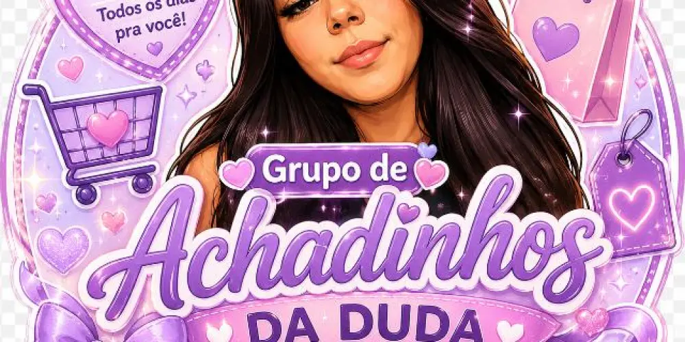 Imagem do grupo de WhatsApp Achadinhos Duda/ promoção é ofertas 🧡