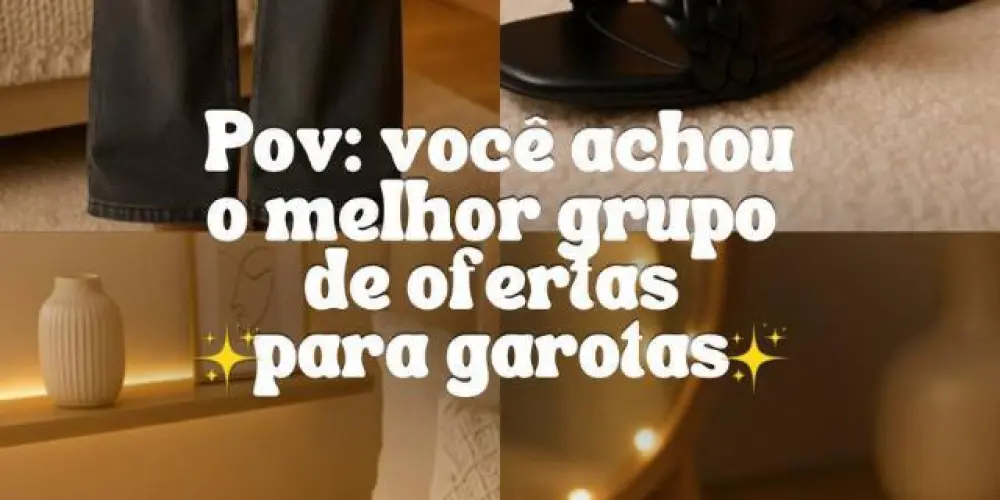 Imagem do grupo de WhatsApp Achadinhos imperdíveis