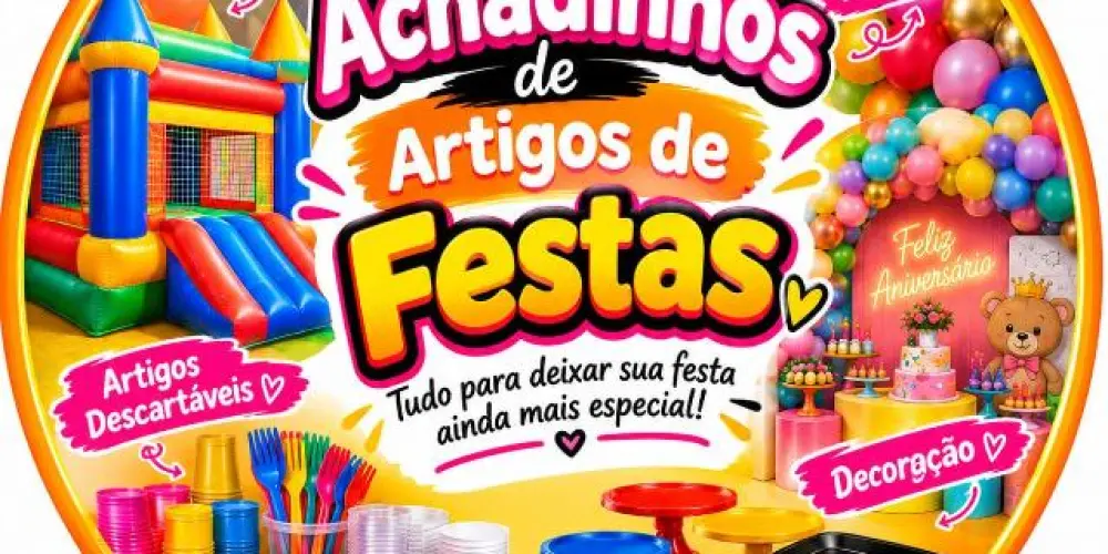 Imagem do grupo de WhatsApp Achadinhos para festas🎈🎉