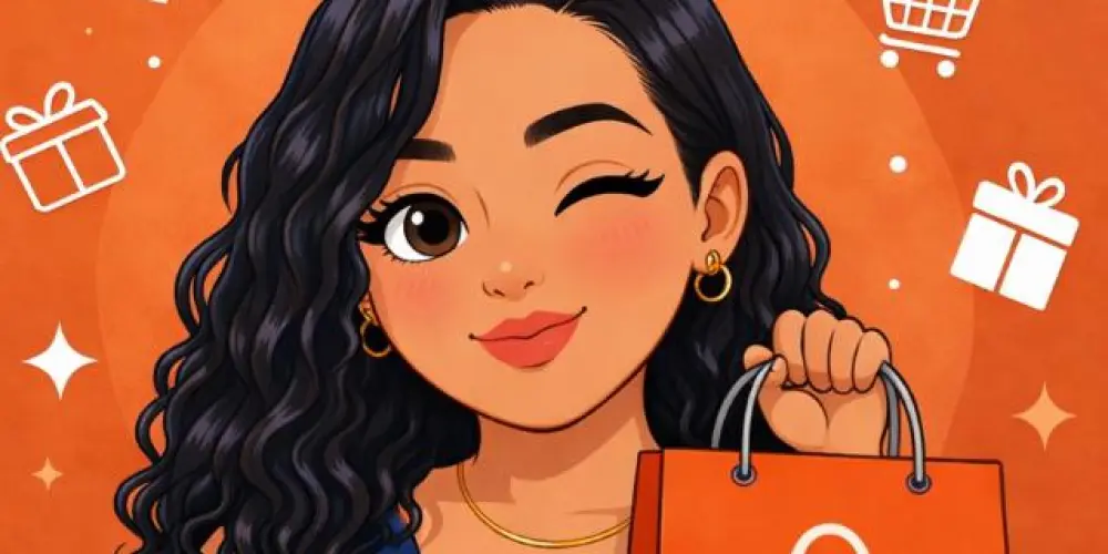 Imagem do grupo de WhatsApp ✨🧡 Achadinhos Shopee 🧡✨