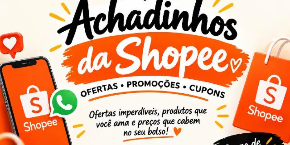 Imagem do grupo de WhatsApp ACHADINHOS SHOPEE OFERTAS PROMOÇÕES CUPONS 🎁