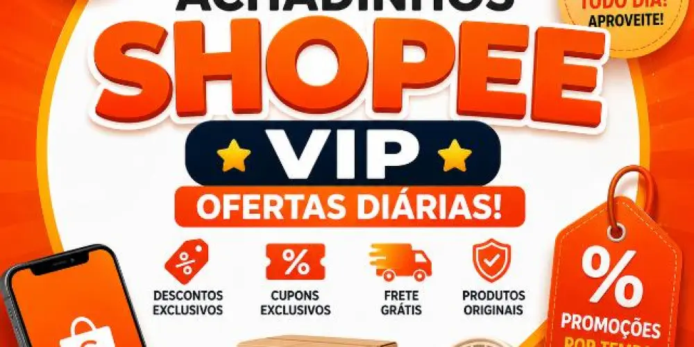 Imagem do grupo de WhatsApp 🛍️ Achadinhos Shopee VIP | Ofertas Diárias