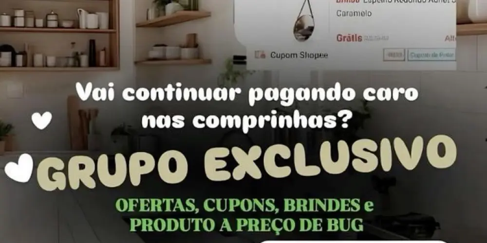 Imagem do grupo de WhatsApp Achados da diva