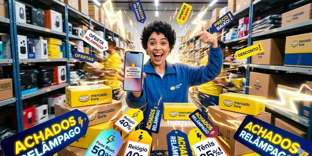 Imagem do grupo de WhatsApp Achados Relâmpago