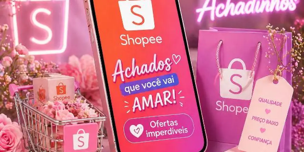 Imagem do grupo de WhatsApp Achados SHOPPE  💕🌸