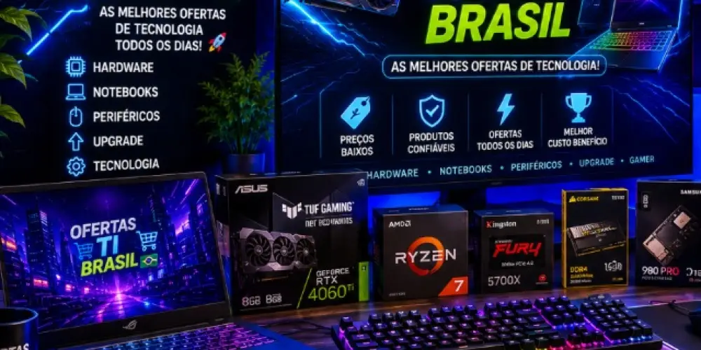 Imagem do grupo de WhatsApp ACHADOS TI BRASIL 🎮🖥️⌨️⌚🔥