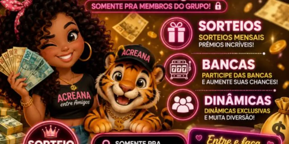 Imagem do grupo de WhatsApp ACREANA ENTRE AMIGOS💸