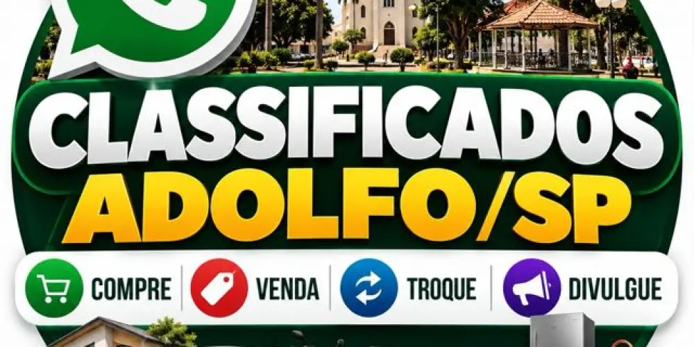 Imagem do grupo de WhatsApp Adolfo  e Região - Classificados