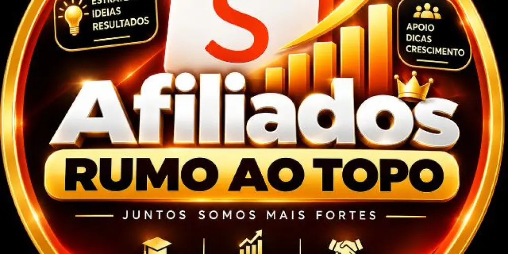 Imagem do grupo de WhatsApp Afiliados Rumo ao topo 🤜🏽🤛🏽