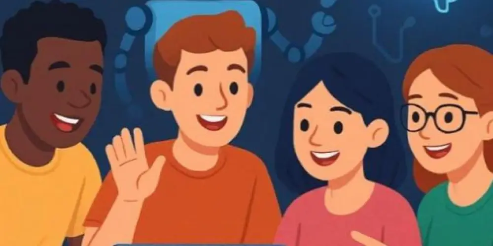 Imagem do grupo de WhatsApp ai papo de ia