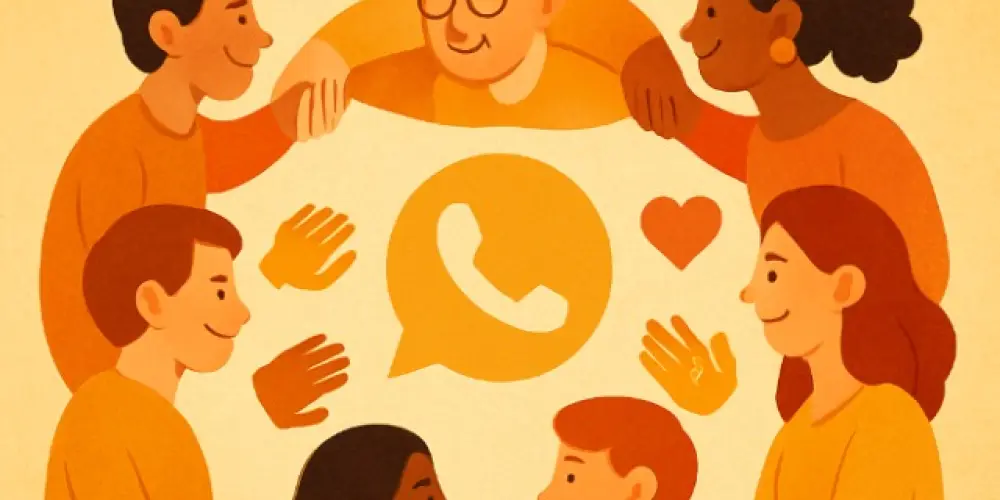 Imagem do grupo de WhatsApp Ajuda Mutua