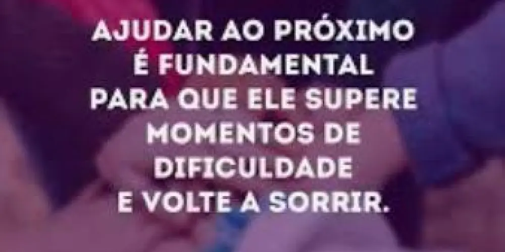 Imagem do grupo de WhatsApp Ajudar o próximo