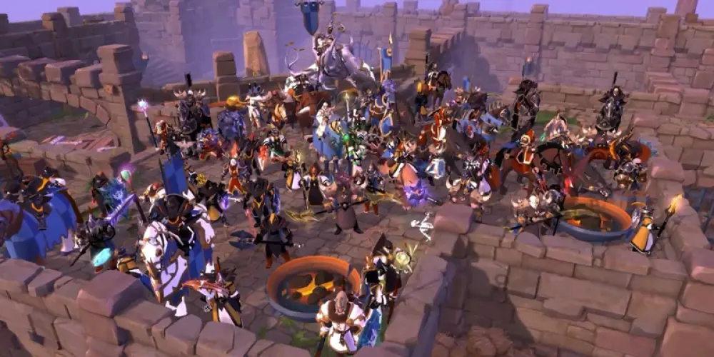 Imagem do grupo de WhatsApp Albion online