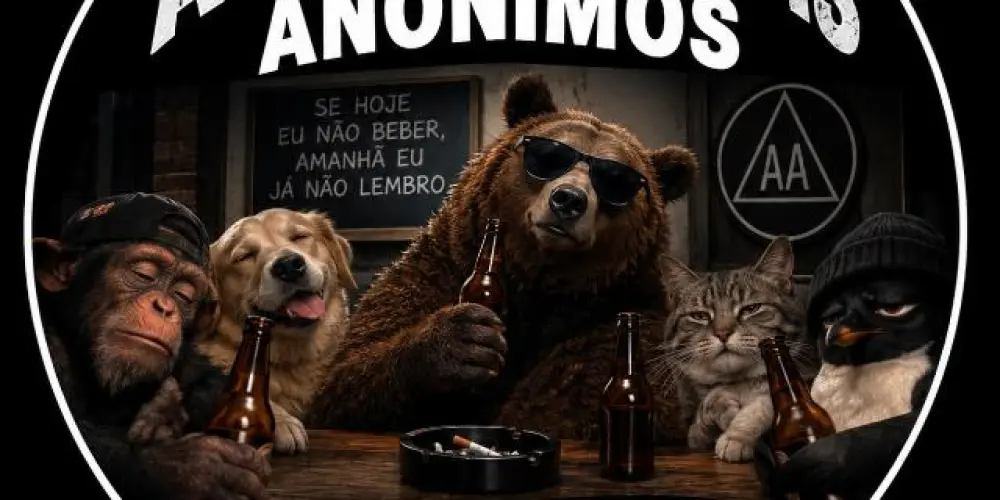 Imagem do grupo de WhatsApp Alcoolatras Anônimos 🍻