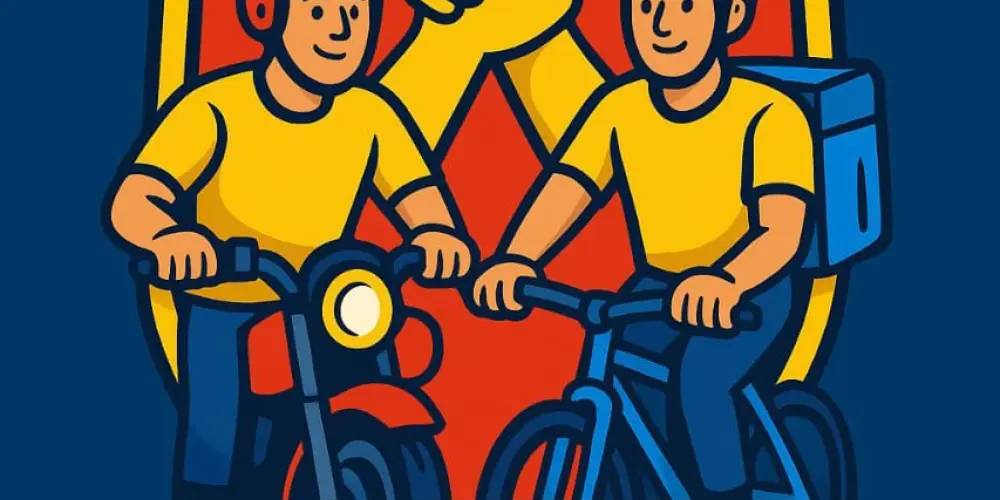 Imagem do grupo de WhatsApp Aliança dos Entregadores 🇧🇷🏍️