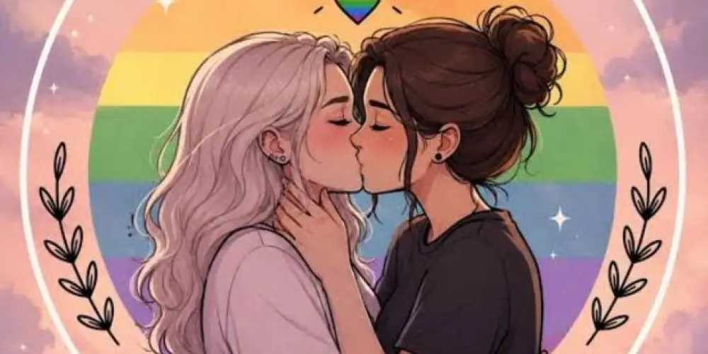 Imagem do grupo de WhatsApp 👩‍❤️‍💋‍👩 Amigas Lésbicas 🏳️‍🌈
