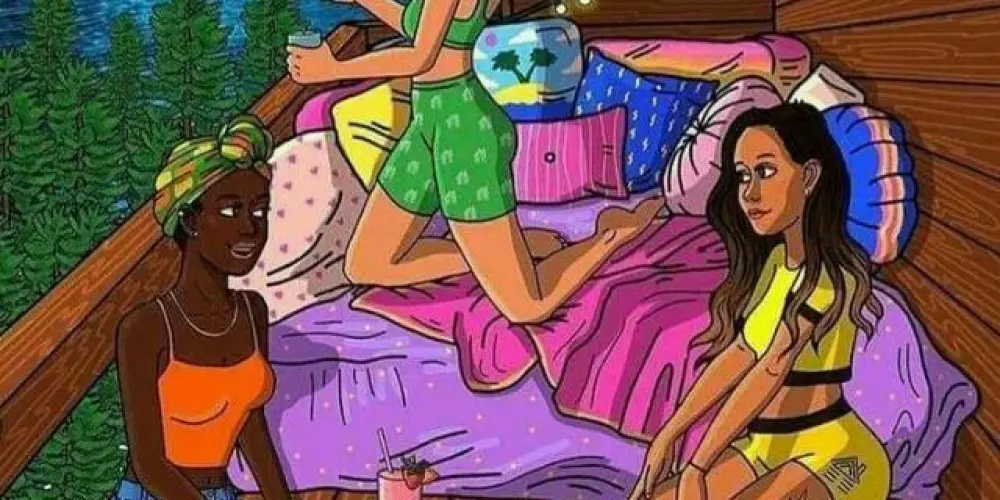 Imagem do grupo de WhatsApp Amigas & Momentos