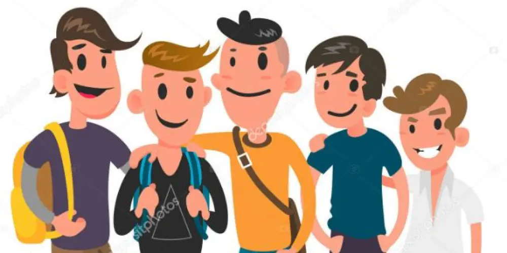 Imagem do grupo de WhatsApp amigos