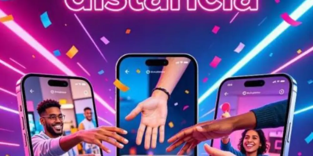 Imagem do grupo de WhatsApp AMIGOS Á DISTÂNCIA