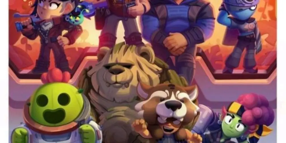 Imagem do grupo de WhatsApp Amigos brawl