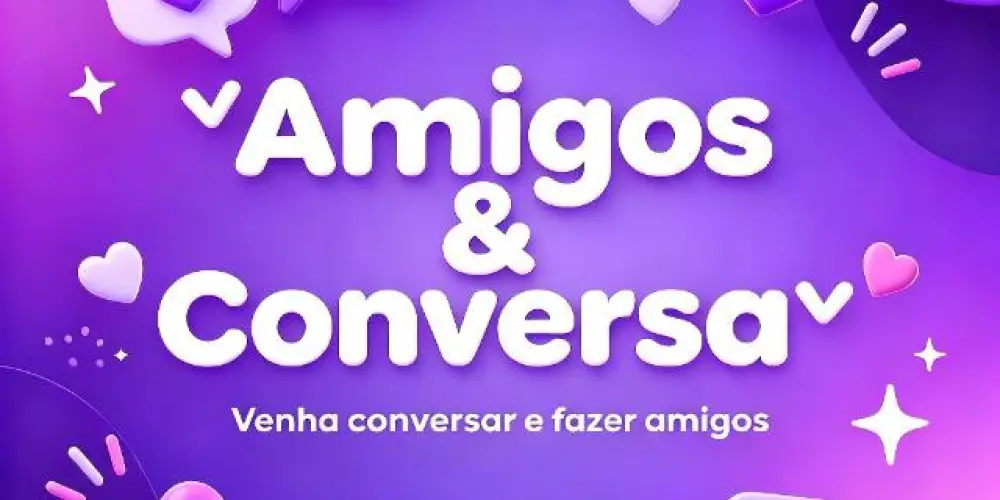 Imagem do grupo de WhatsApp ✨️Amigos & Conversa✨️Ɛ> ❤️ <3