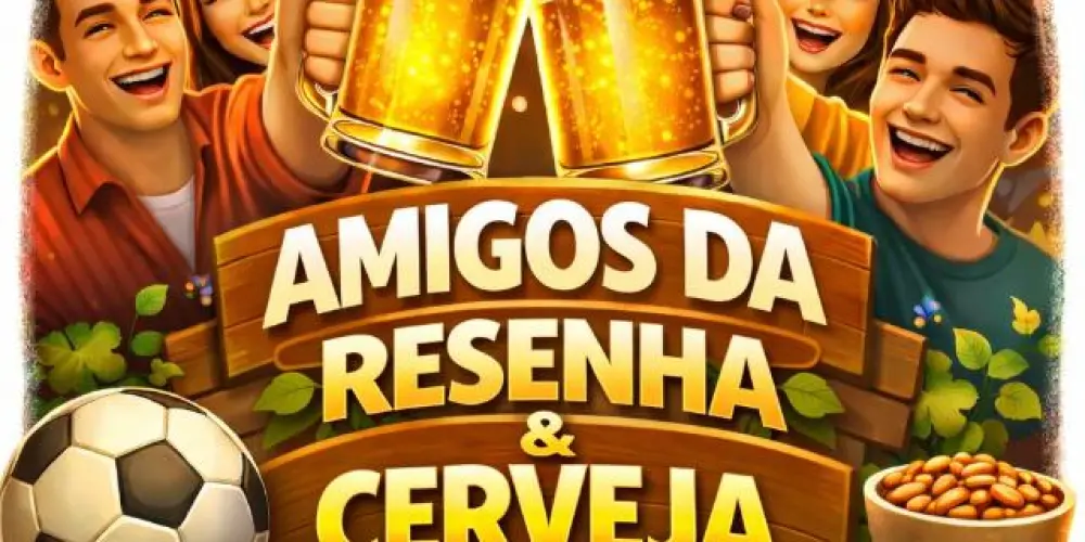 Imagem do grupo de WhatsApp Amigos da Resenha e Cerveja 🍻