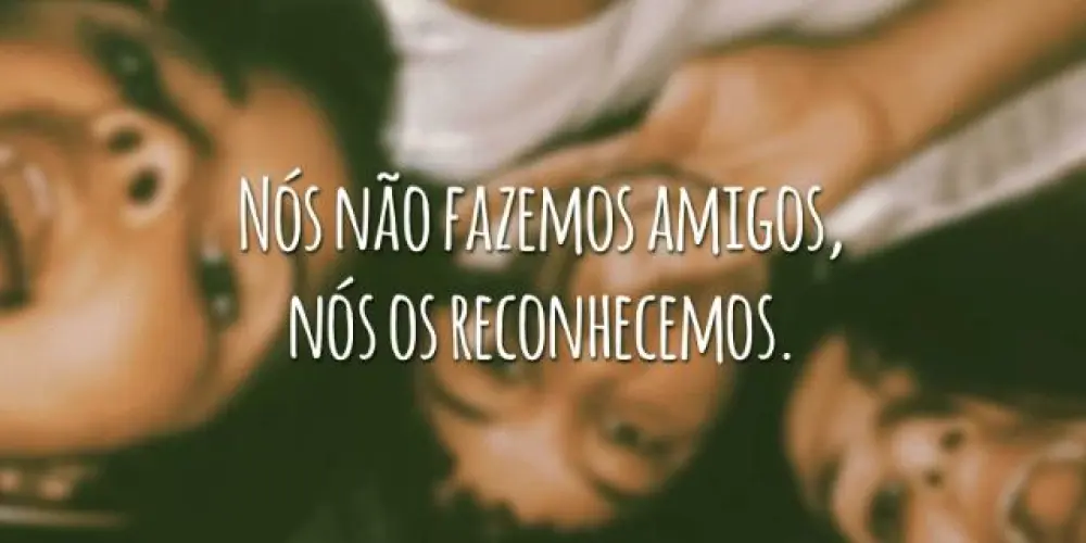 Imagem do grupo de WhatsApp Amigos distantes