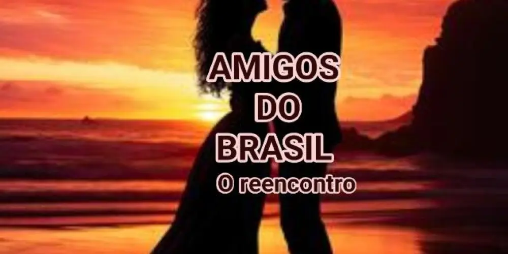 Imagem do grupo de WhatsApp Amigos do Brasil o reencontro