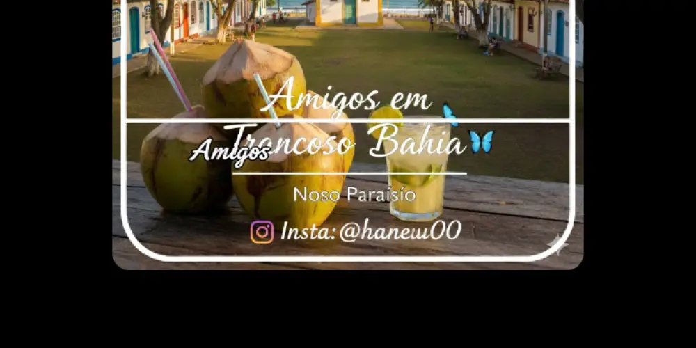 Imagem do grupo de WhatsApp Amigos em Trancoso Bahia 💖🦋