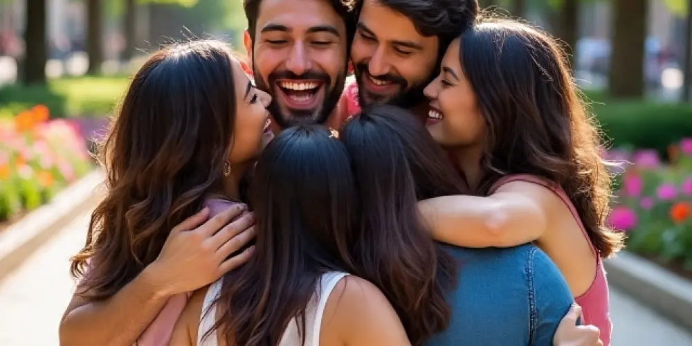 Imagem do grupo de WhatsApp Amigos, Felicidades e Depressão