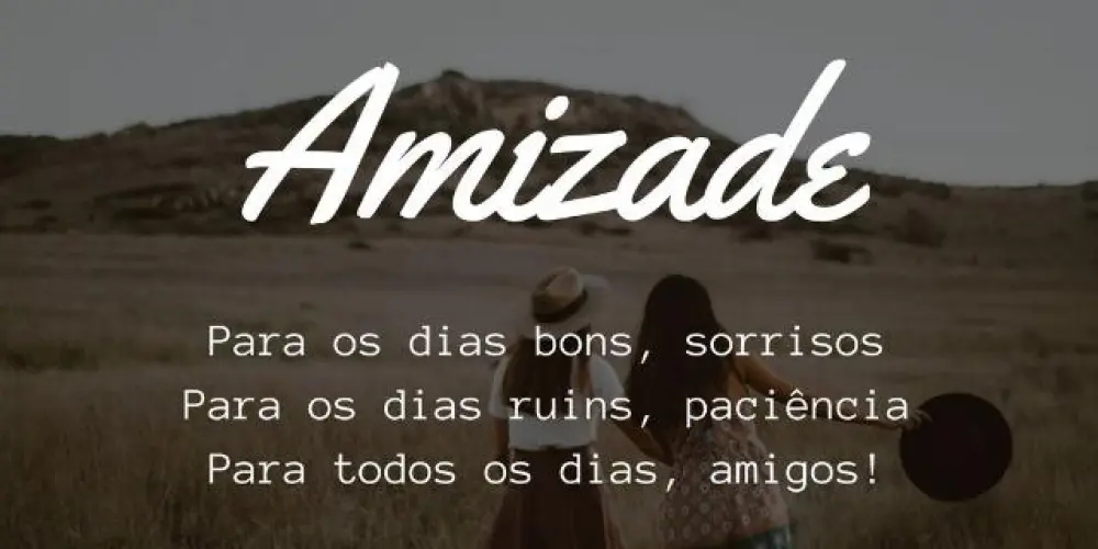 Imagem do grupo de WhatsApp Amigos ou amigos