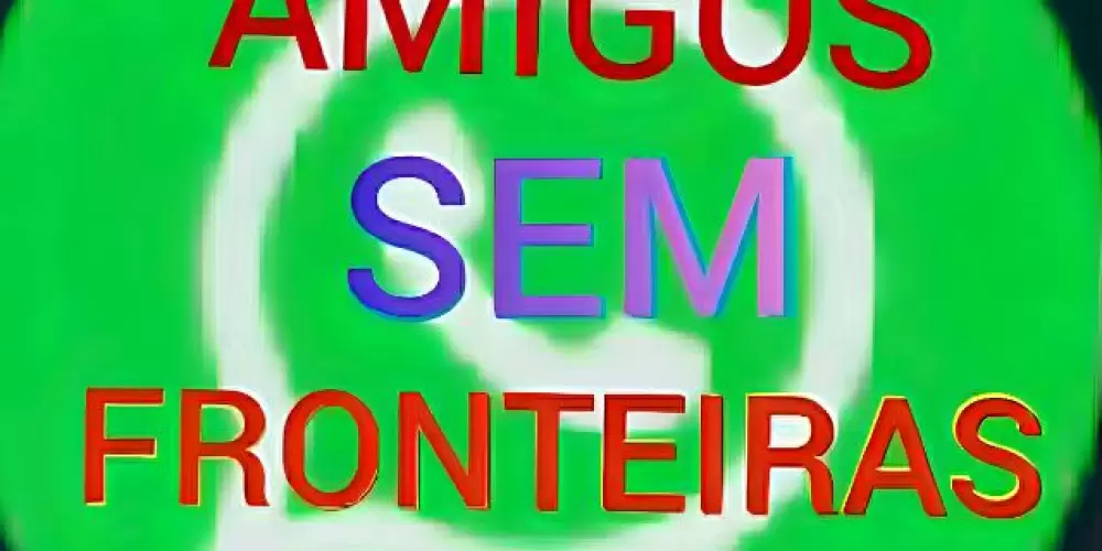 Imagem do grupo de WhatsApp Amigos Sem Fronteiras