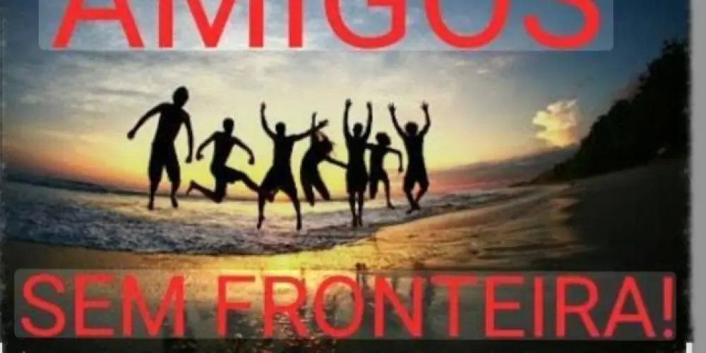 Imagem do grupo de WhatsApp Amigos sem fronteiras