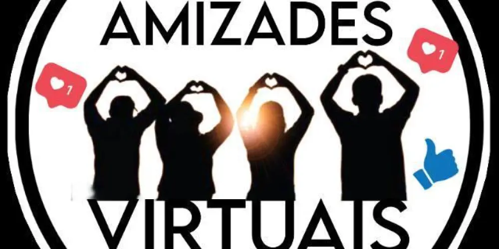 Imagem do grupo de WhatsApp Amigos virtuais
